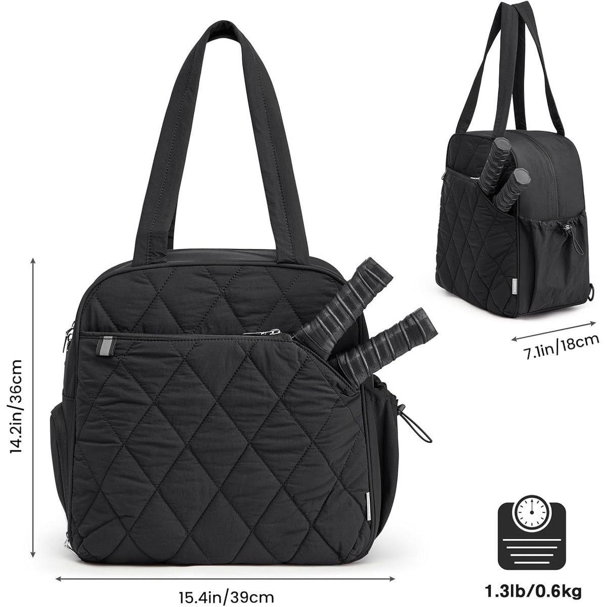 G4Free Pickleball Backpack Tote with Shoe Compartment