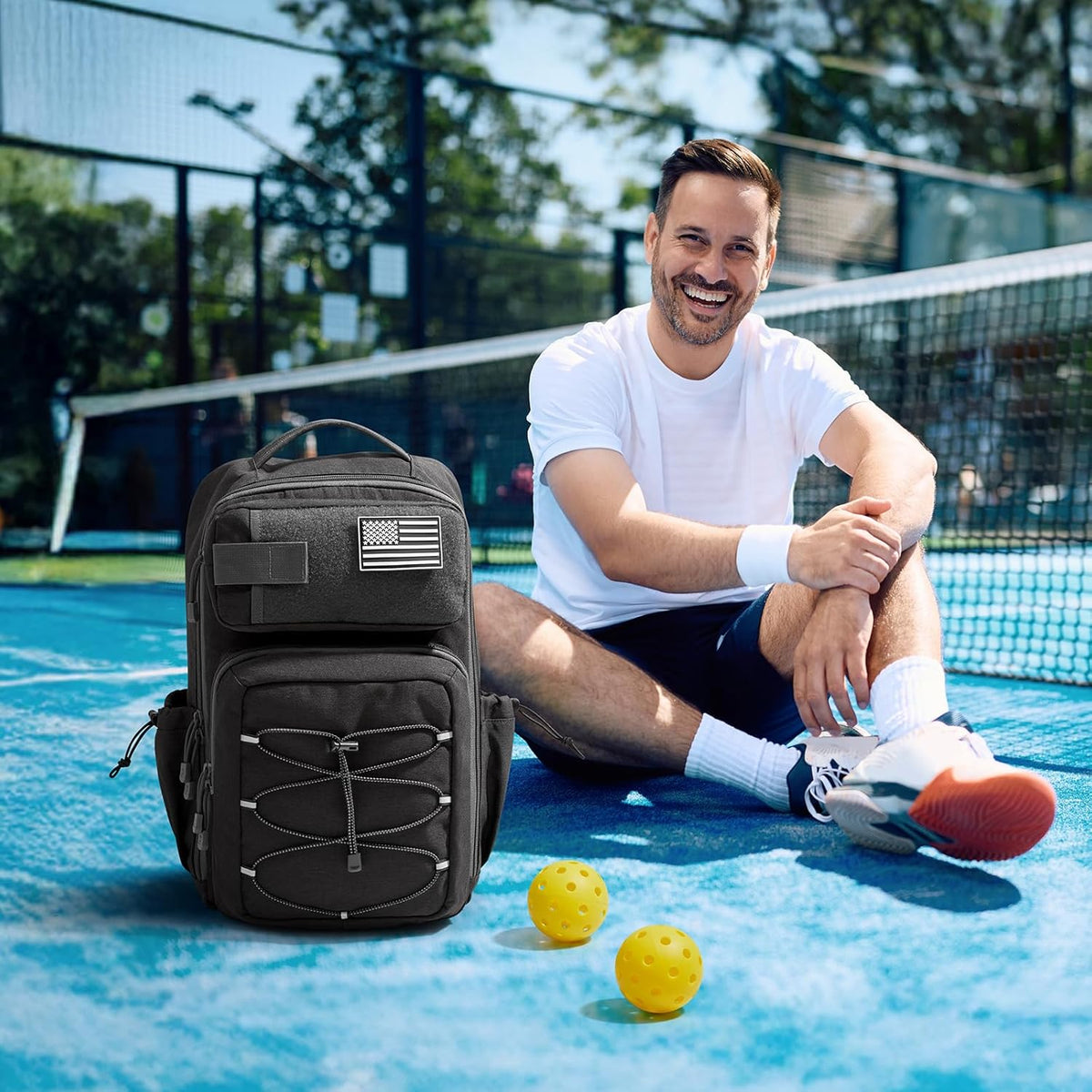 G4Free Pickleball Backpack for 2–6 Paddles