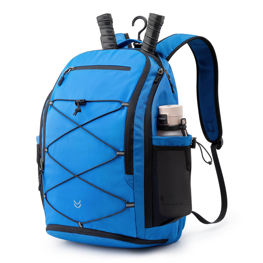 G4Free Pickleball School Backpack with Fence Hook Laptop Compartment