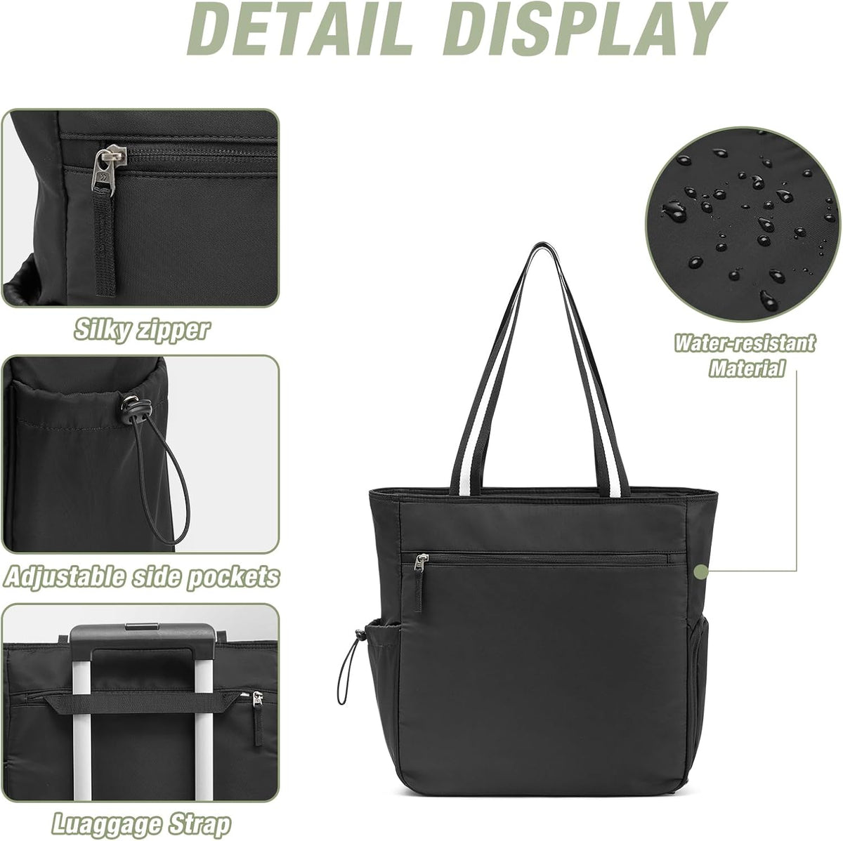 G4Free Pickleball Tote with Shoe & Paddle Pocket