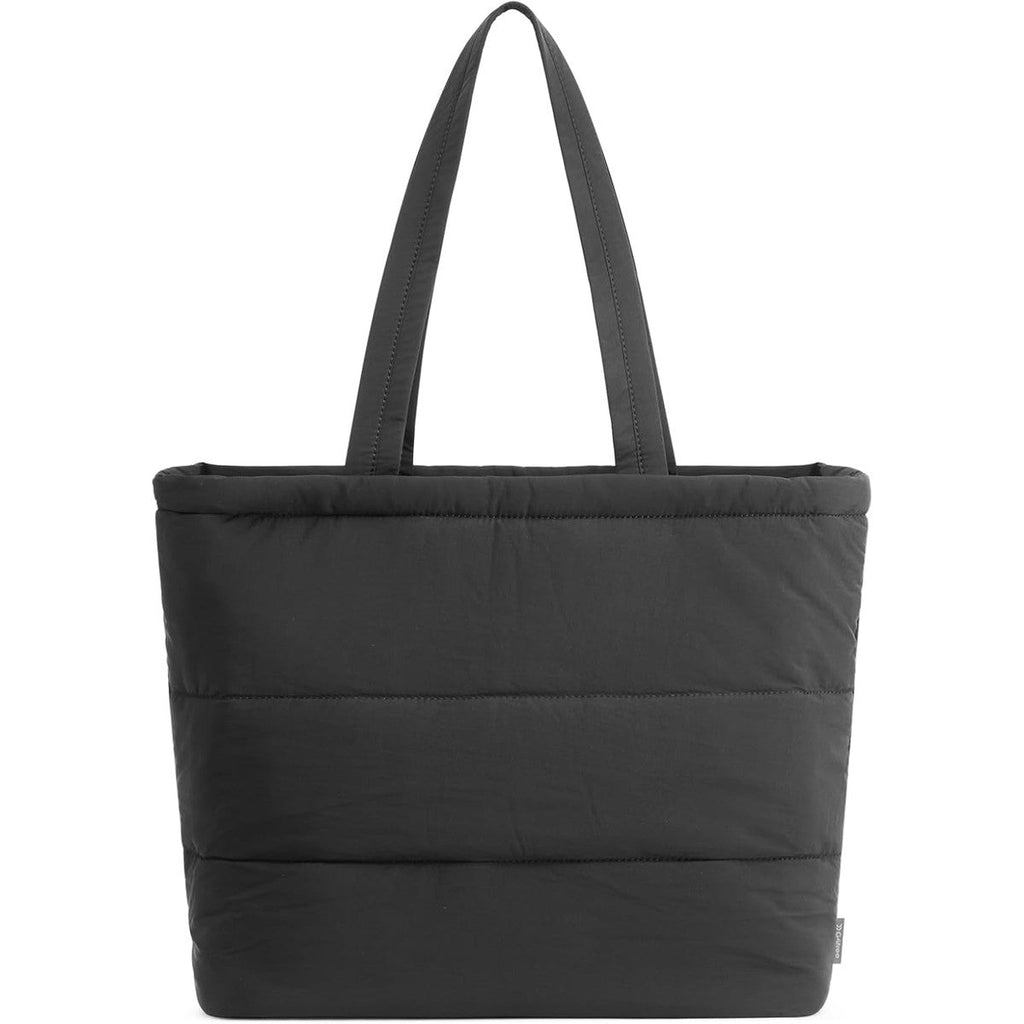 G4Free Puffer Shoulder Bag with Cup Holder and Laptop Compartment