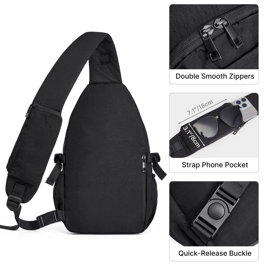 G4Free RFID Sling Bag – Small Crossbody Hiking Bag