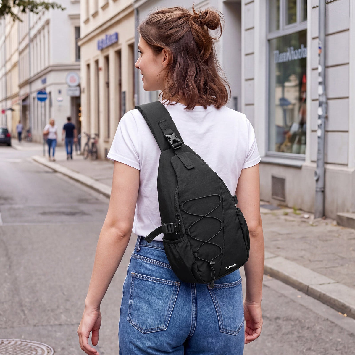 G4Free RFID Sling Bag – Small Crossbody Hiking Bag