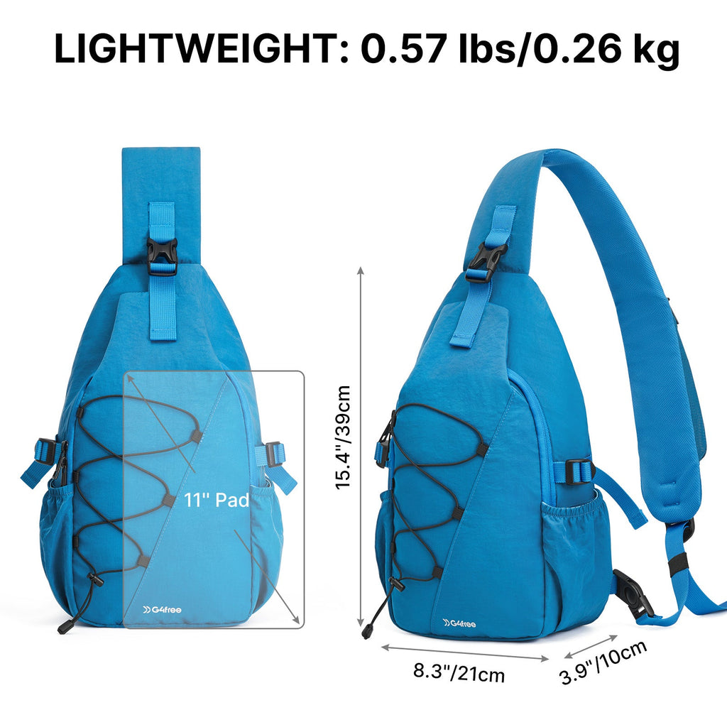 G4Free RFID Sling Bag – Small Crossbody Hiking Bag