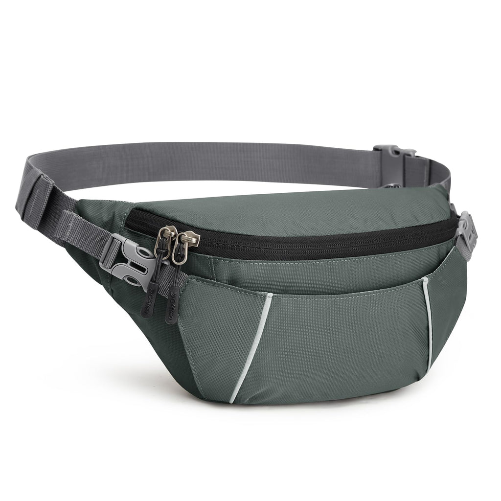 G4Free Recycled Fanny for Men Anti-Theft Crossbody Belt Bag with RFID