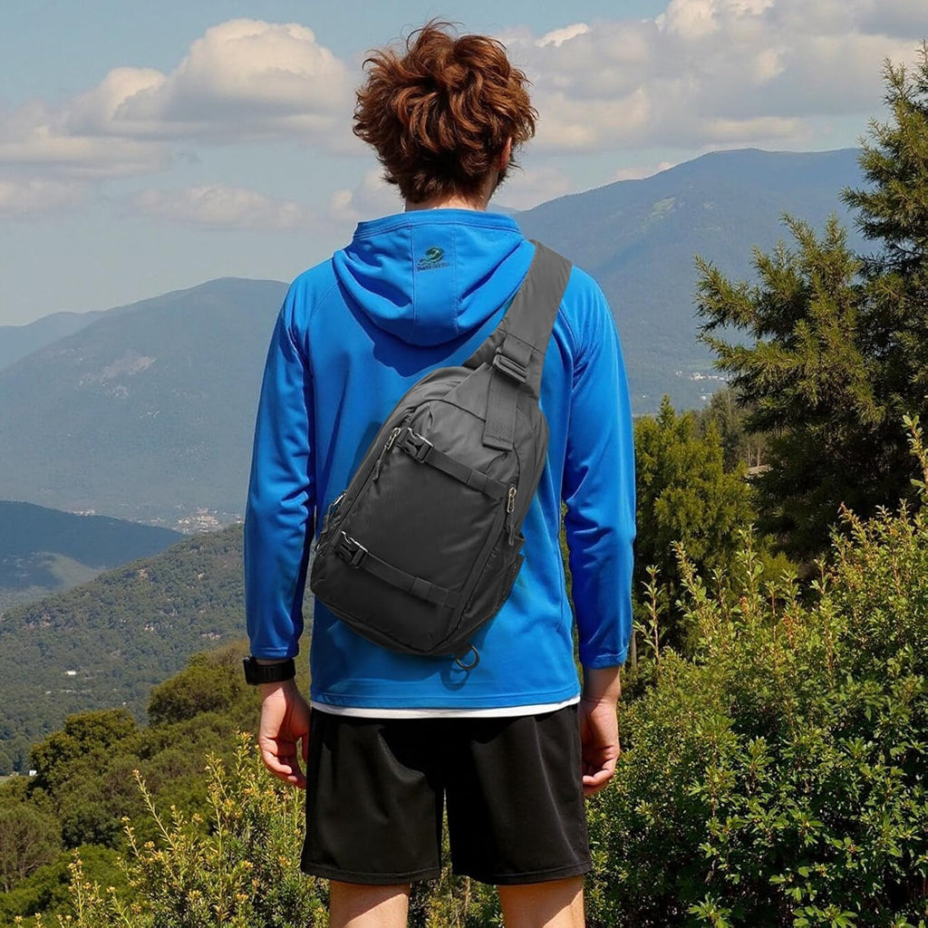 G4Free Recycled Sling Bag for Men Anti-Theft with RFID Blocking