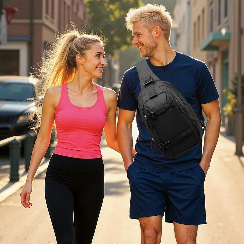G4Free Recycled Sling Bag for Men Anti-Theft with RFID Blocking