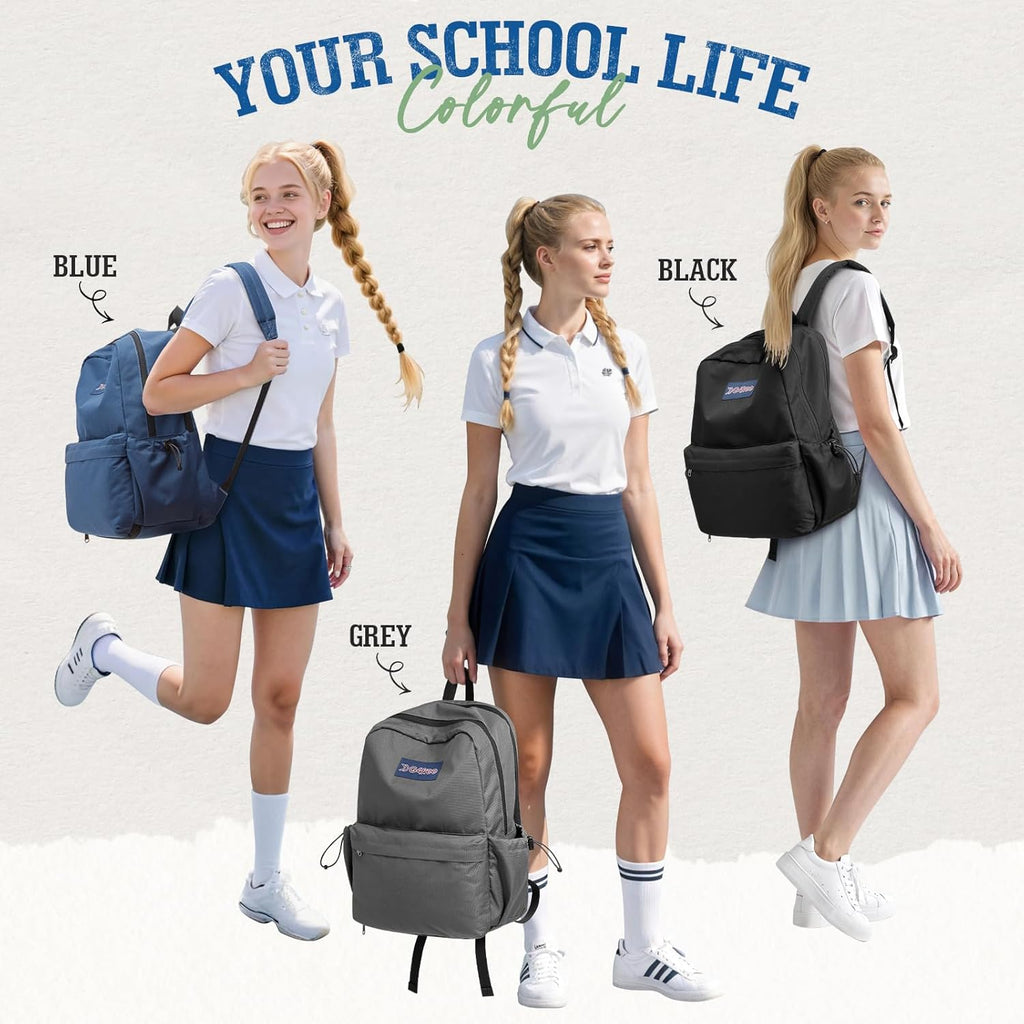 G4Free School Lightweight with Laptop Compartment Pockets Backpack