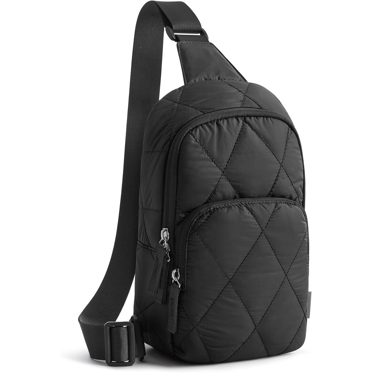 G4Free Sling Bag, Casual Quilted Puffer Crossbody Purse Lightweight Fanny Packs
