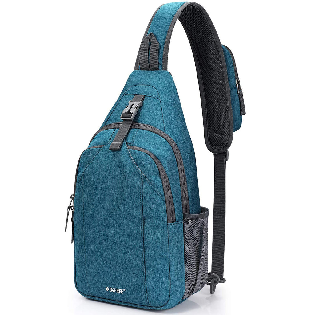 G4Free Sling Bag RFID Blocking Sling Backpack Crossbody Chest Bag Daypack