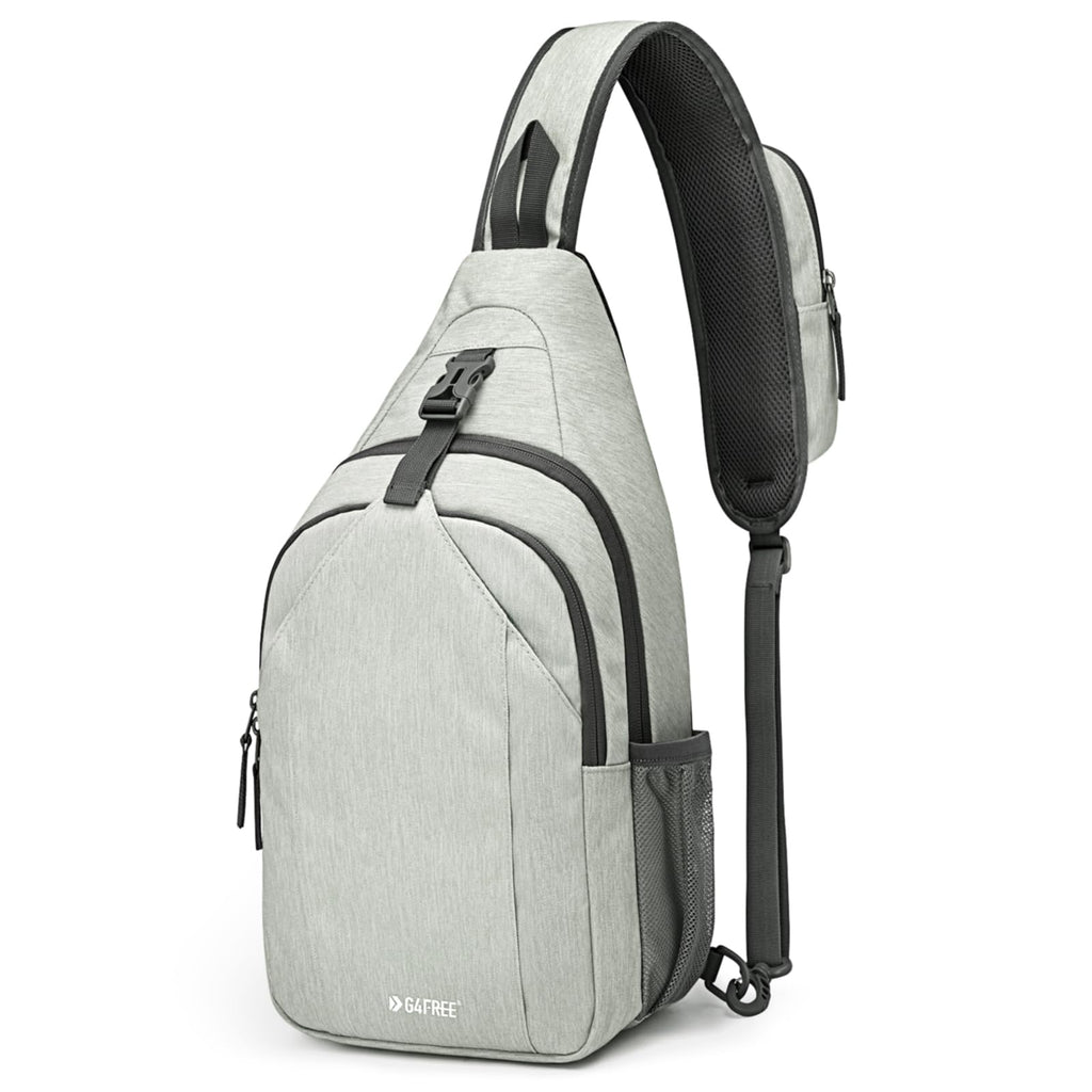 G4Free Sling Bag RFID Blocking Sling Backpack Crossbody Chest Bag Daypack