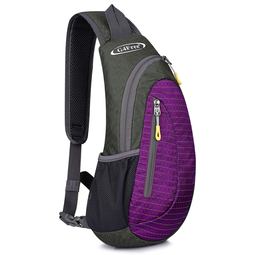 G4Free Sling Bag, Small Crossbody Backpack Lightweight Chest Shoulder Bags
