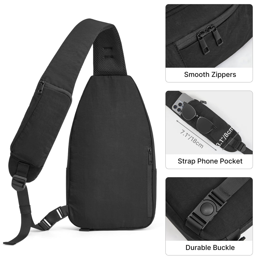 G4Free Stylish RFID Anti-Theft Chest Bag