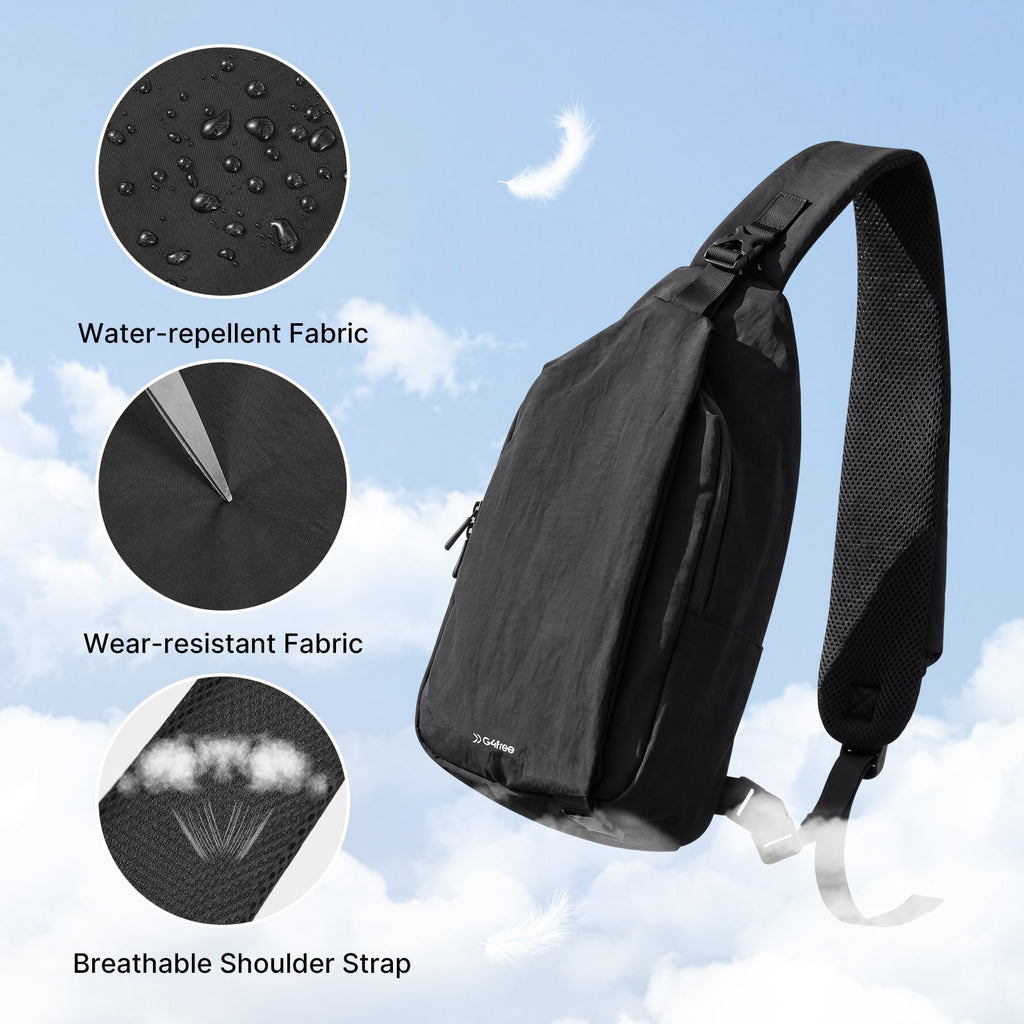 G4Free Stylish RFID Anti-Theft Chest Bag