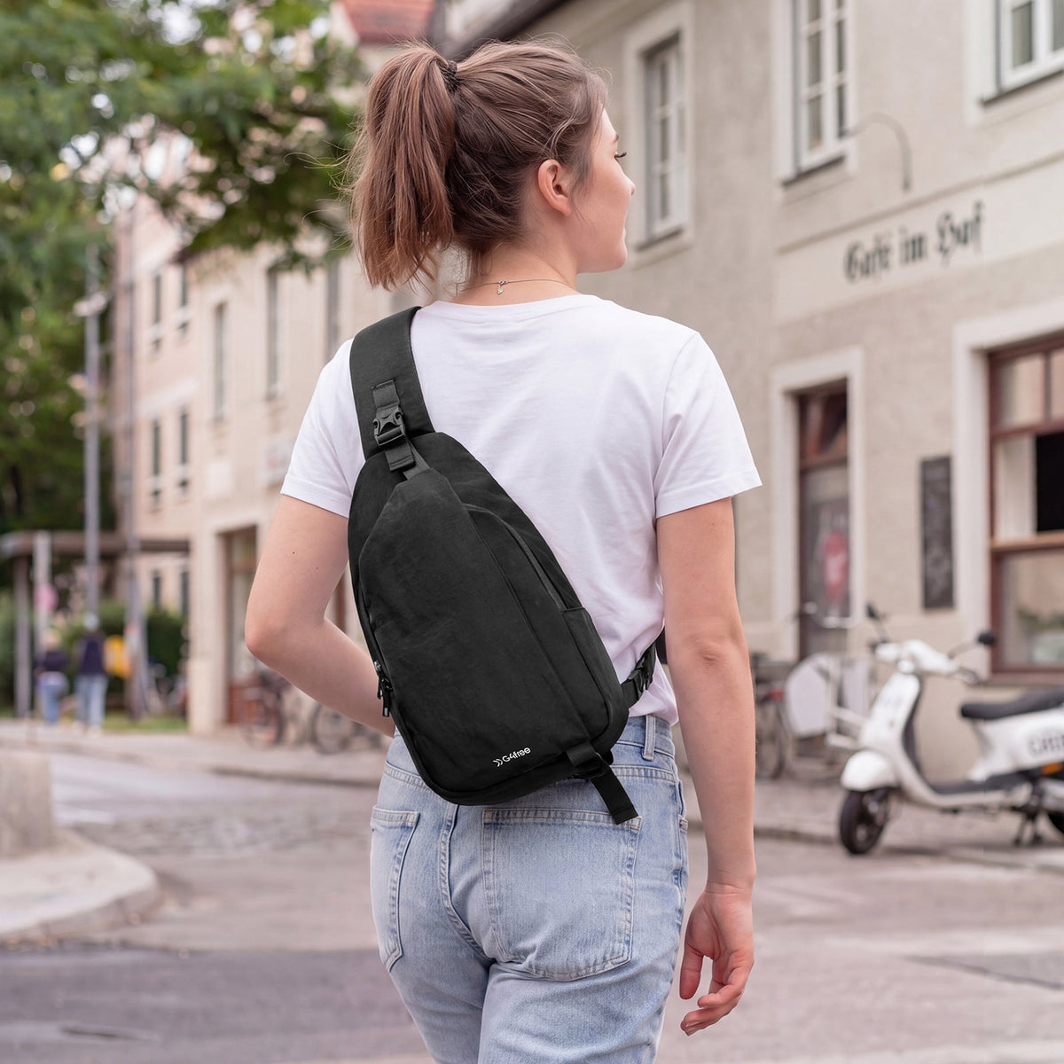 G4Free Stylish RFID Anti-Theft Chest Bag