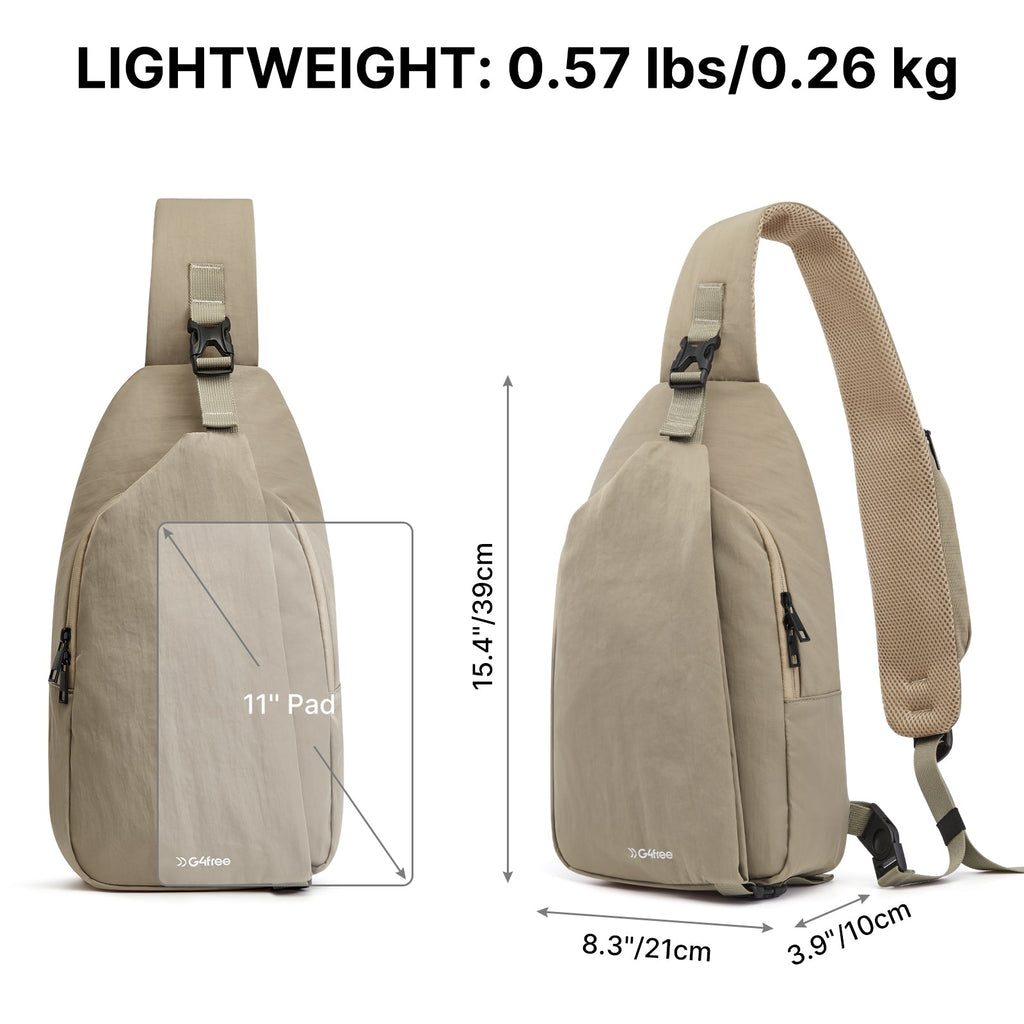 G4Free Stylish RFID Anti-Theft Chest Bag