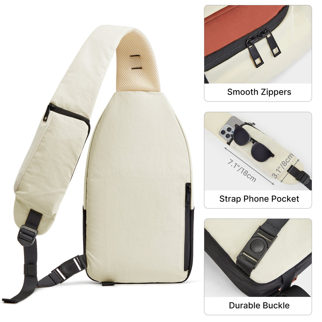 G4Free Stylish RFID Anti-Theft Chest Bag