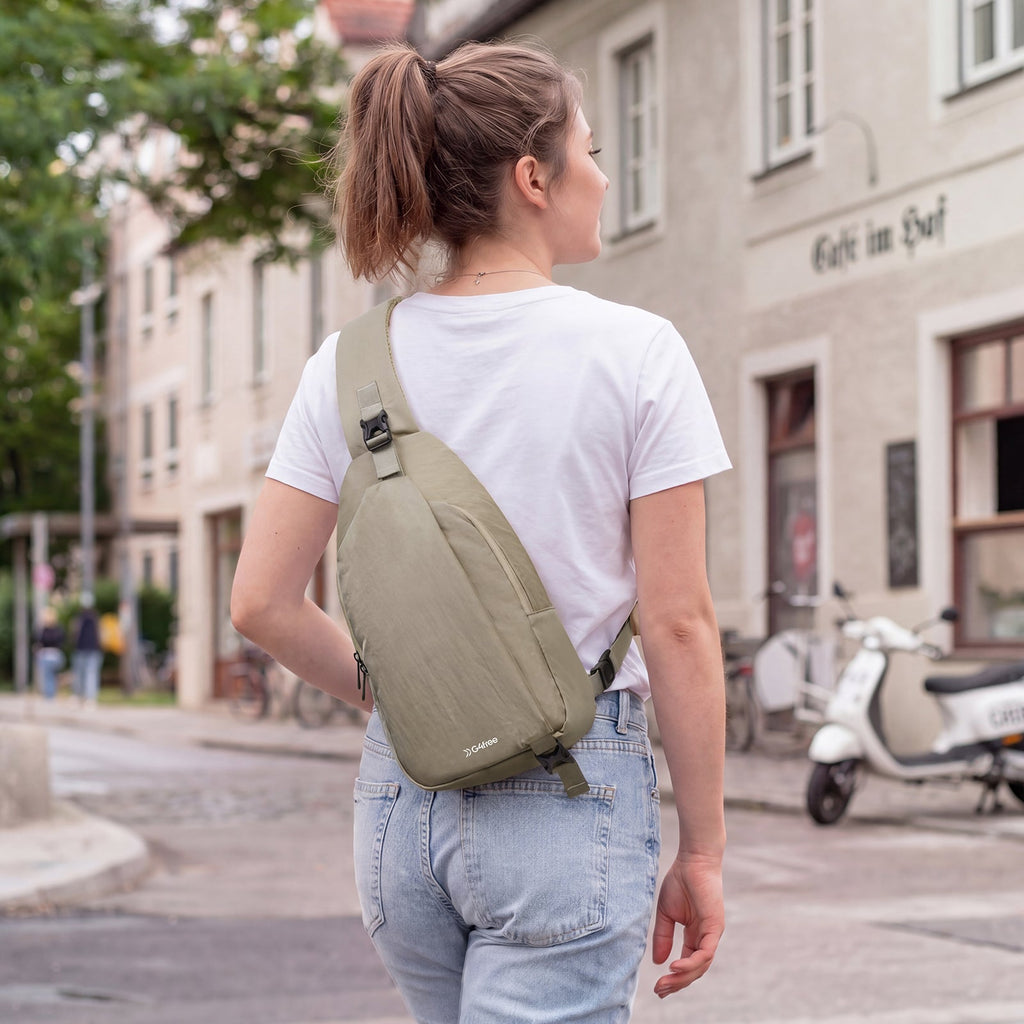 G4Free Stylish RFID Anti-Theft Chest Bag