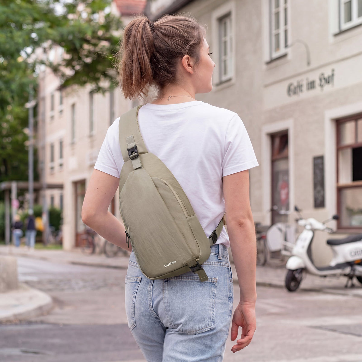 G4Free Stylish RFID Anti-Theft Chest Bag