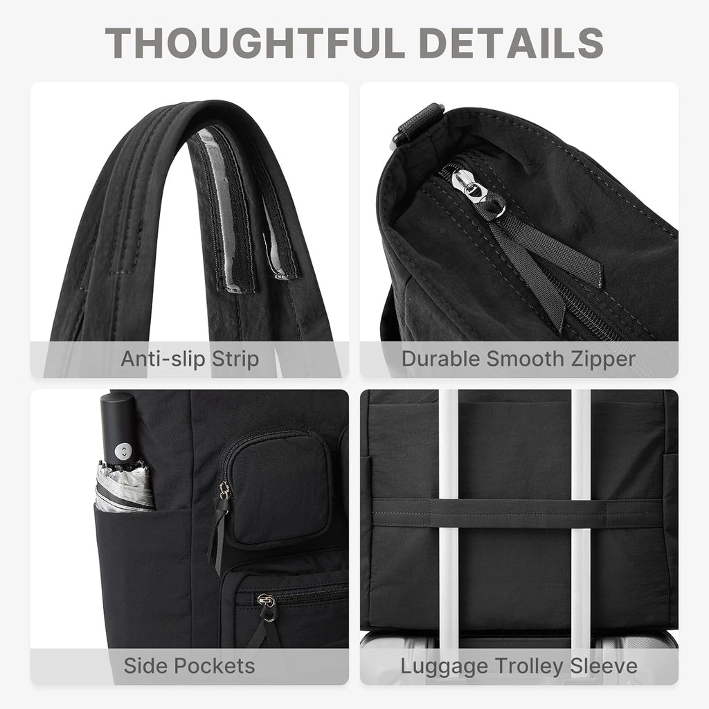 G4Free Tote Bag, Lightweight Work Bag with 15" Laptop Pocket