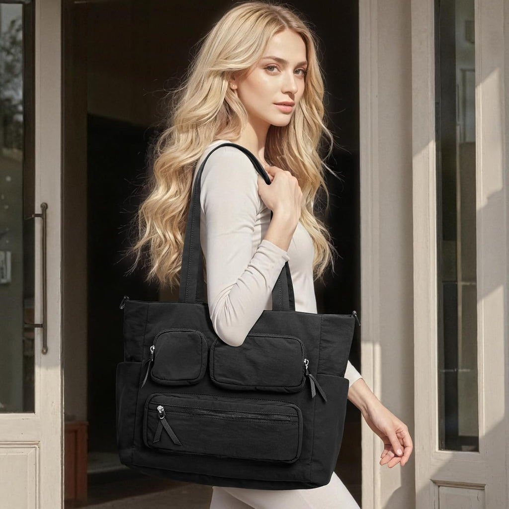 G4Free Tote Bag, Lightweight Work Bag with 15" Laptop Pocket