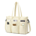 G4Free Tote Bag, Multi-Compartment Large Capacity with Zipper Top Handle