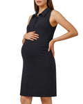 G4Free UPF 50+ Maternity Tennis Dress – Button Front