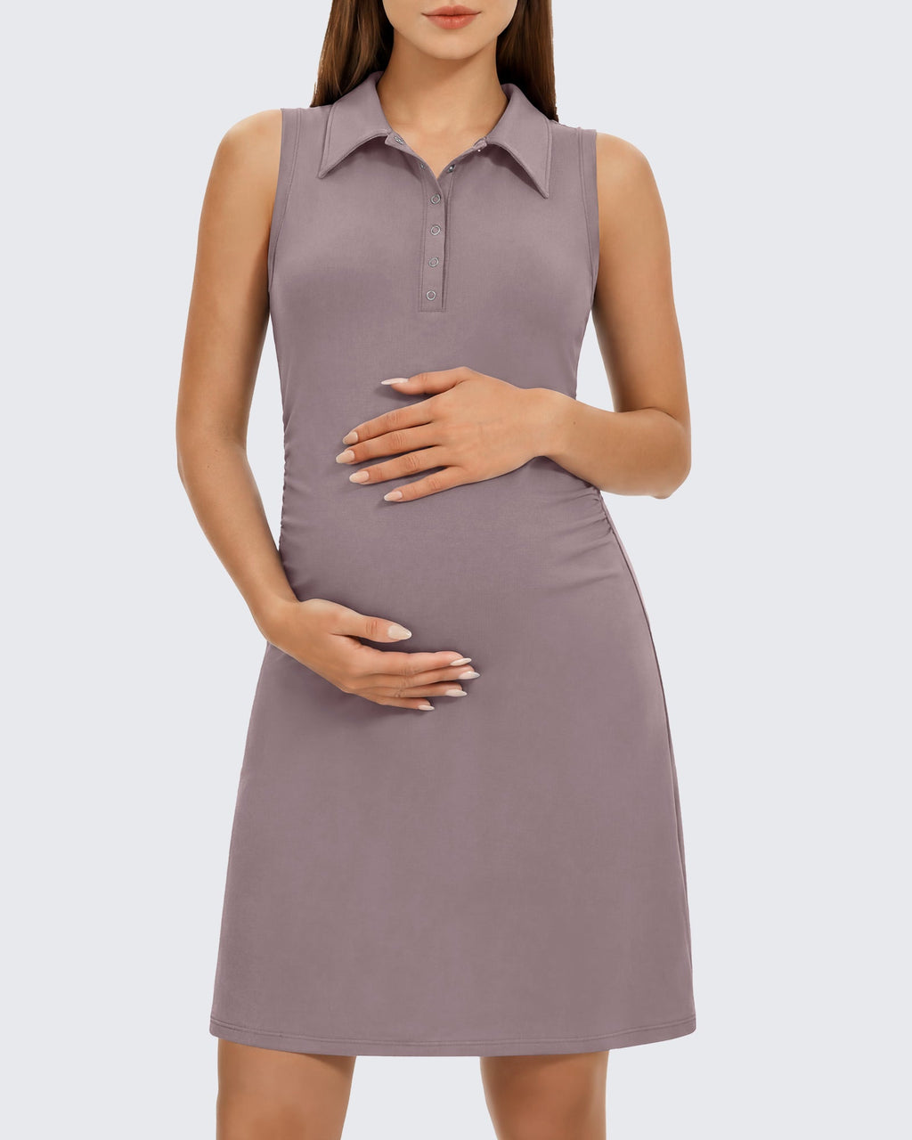 G4Free UPF 50+ Maternity Tennis Dress – Button Front