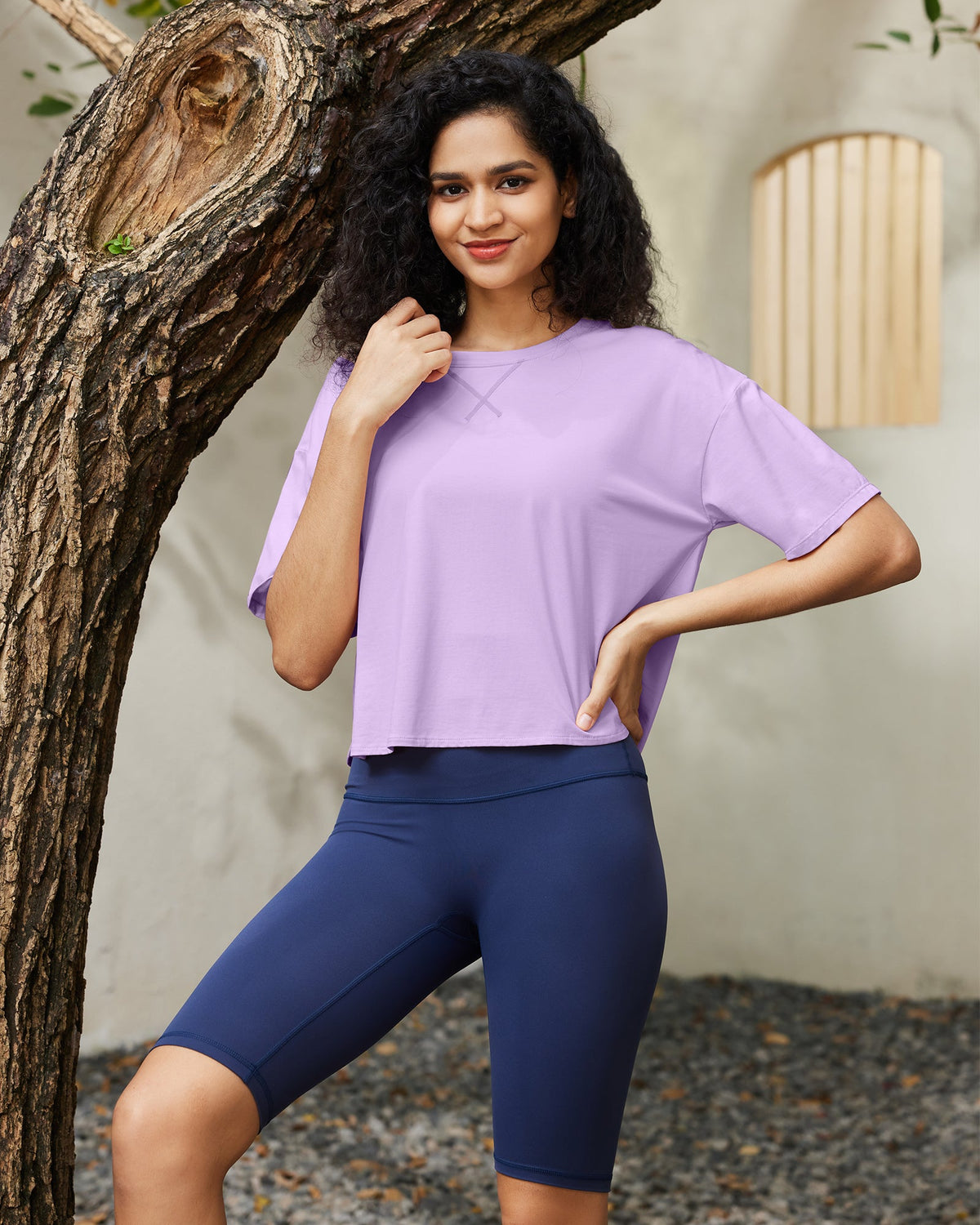 G4Free UPF 50+ Quick Dry Boxy Crop Tee