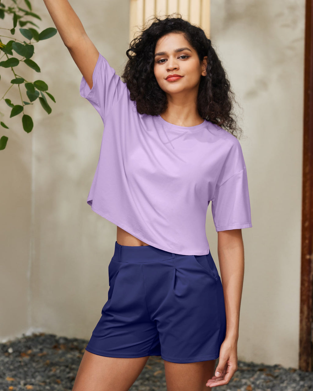 G4Free UPF 50+ Quick Dry Boxy Crop Tee