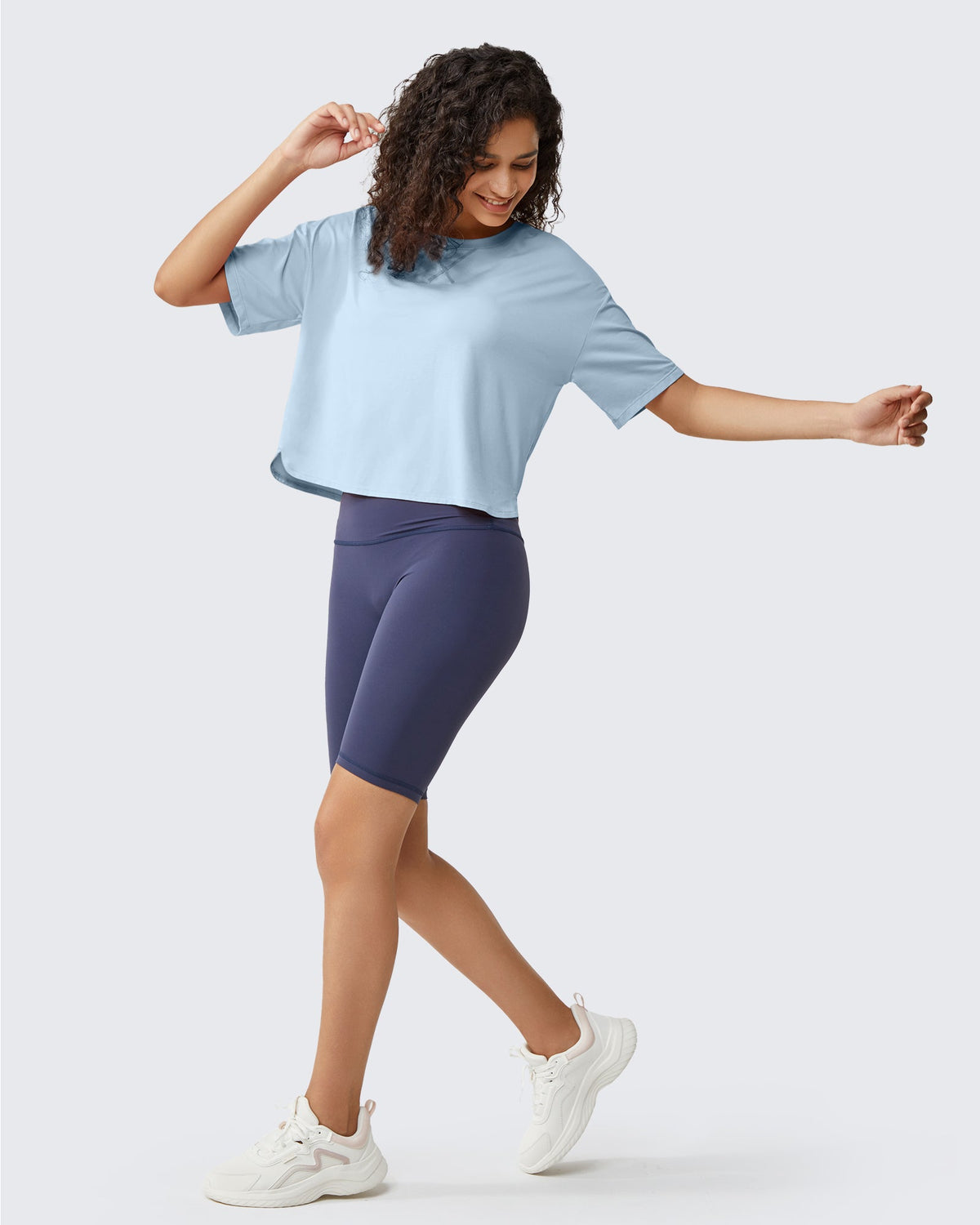 G4Free UPF 50+ Quick Dry Boxy Crop Tee