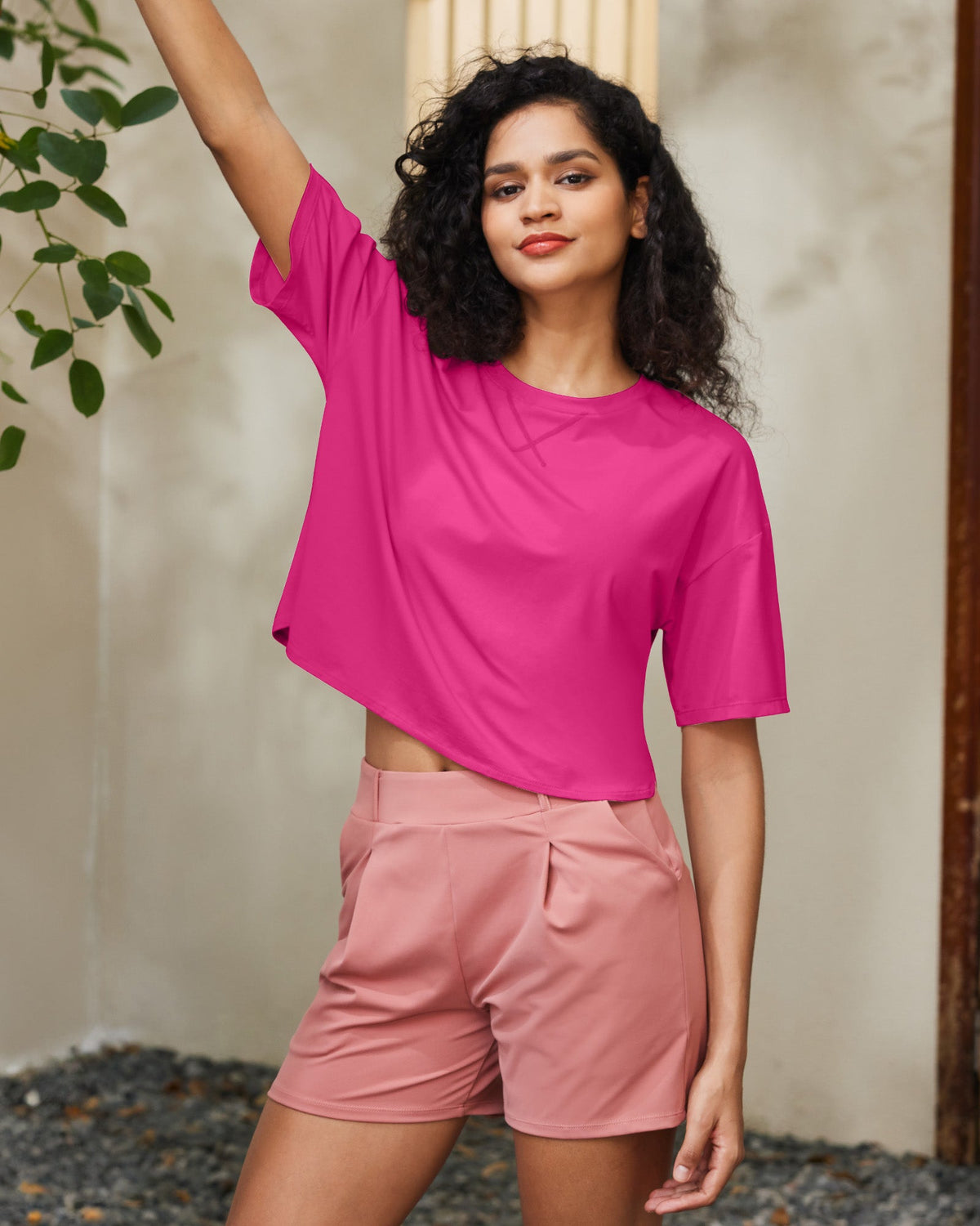 G4Free UPF 50+ Quick Dry Boxy Crop Tee