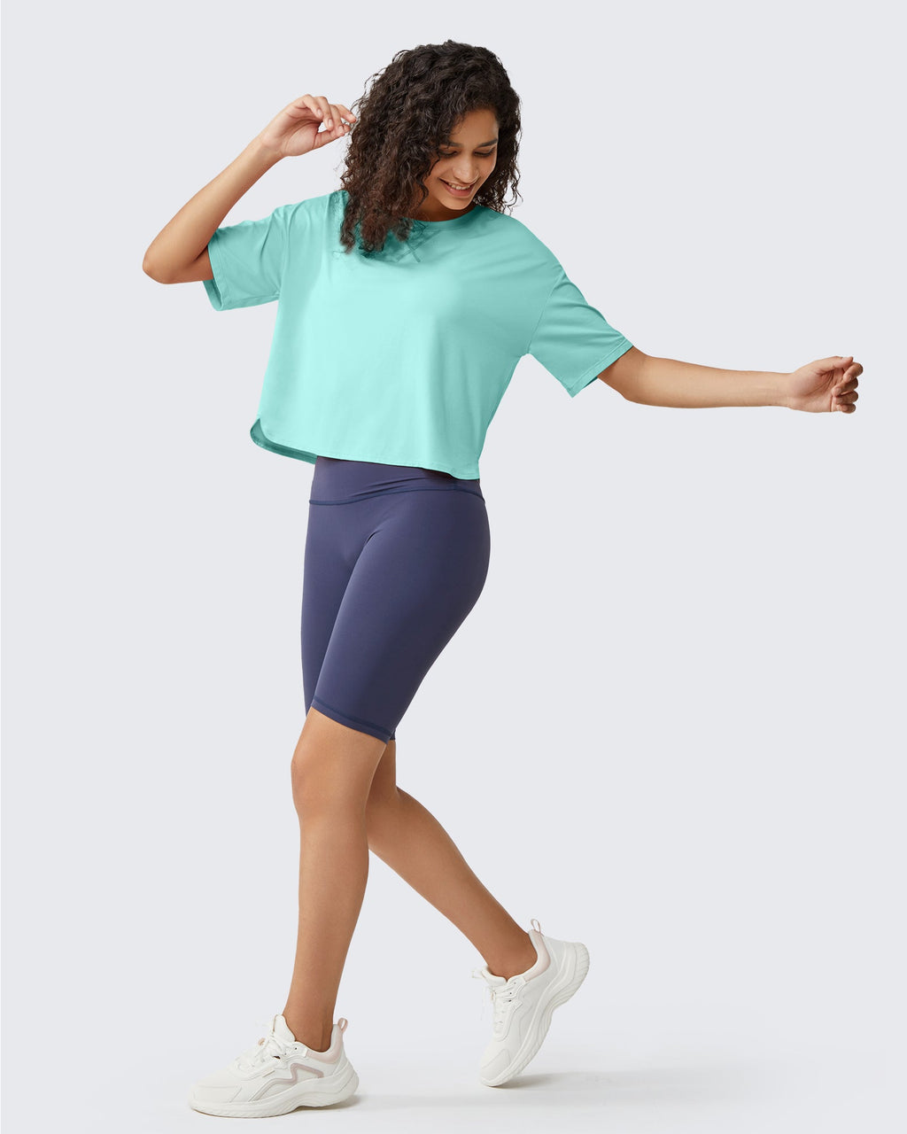 G4Free UPF 50+ Quick Dry Boxy Crop Tee