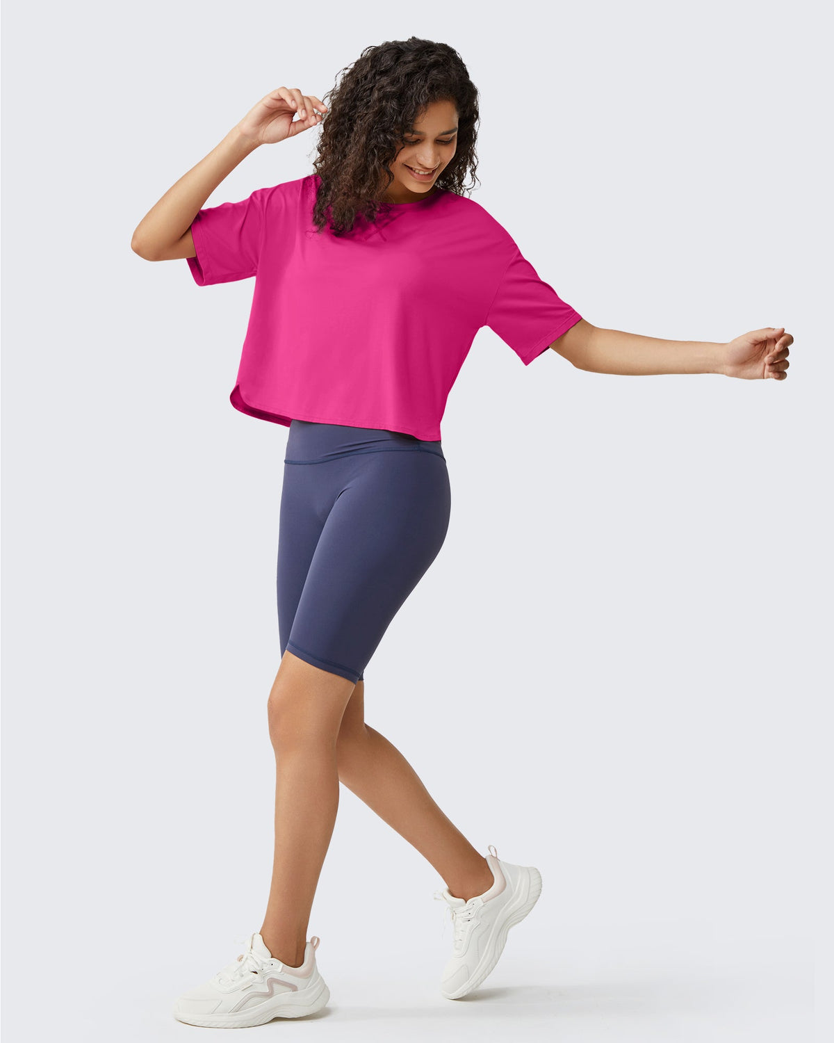 G4Free UPF 50+ Quick Dry Boxy Crop Tee