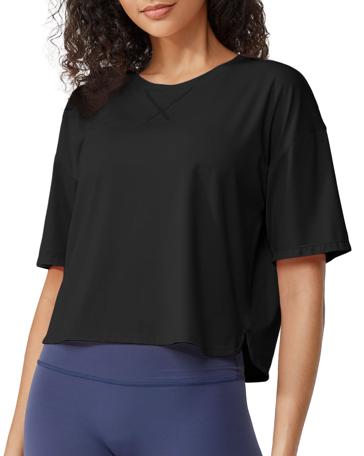G4Free UPF 50+ Quick Dry Boxy Crop Tee