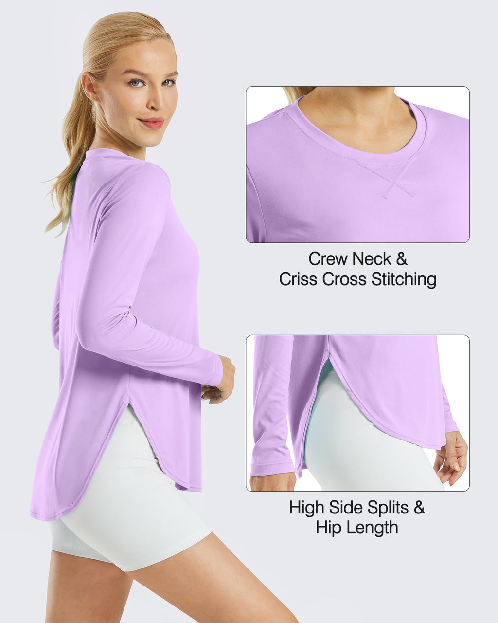 G4Free UPF 50+ Wrinkle Resistant Long Sleeve Shirt – Quick Dry for Daily & Travel
