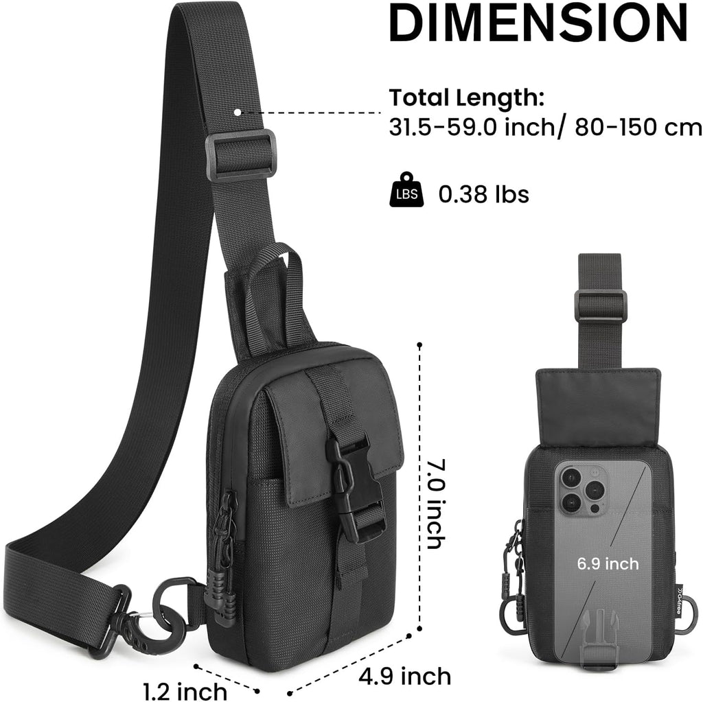 G4Free Waterproof Mini Crossbody Sling Bag