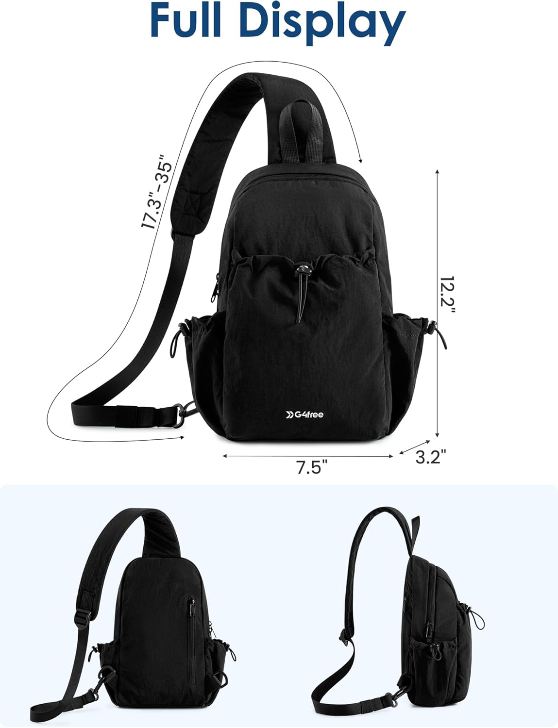 G4Free Women Casual Crossbody Handbag Shoulder Bag