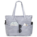 Large Foldable Waterproof Sandproof Beach Tote Bag with Zipper