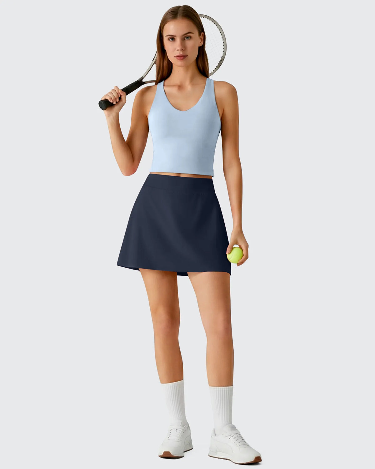 Lightweight 2 Pockets Inner Shorts Tennis Skirts 15