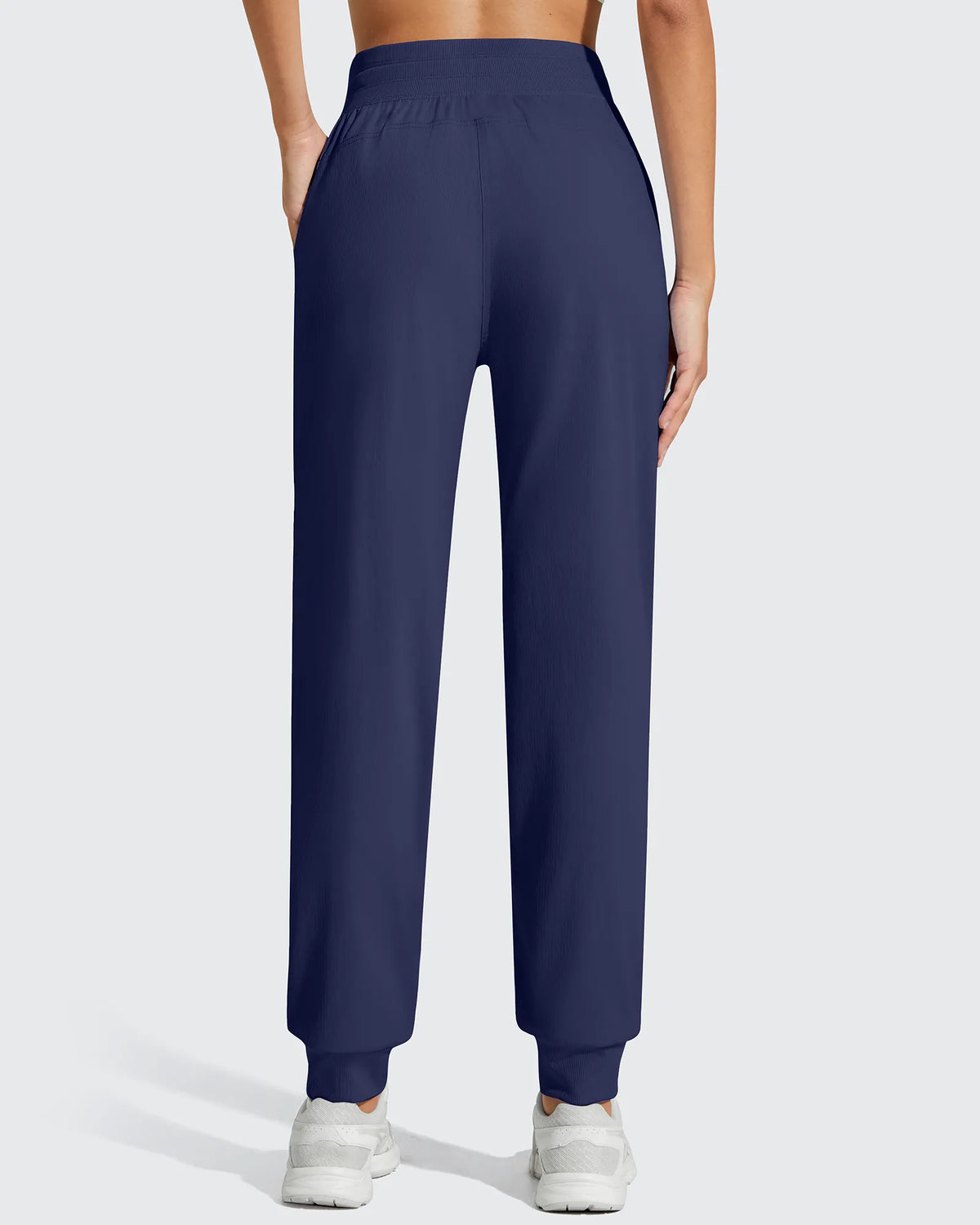 Lightweight Ankle Cuffs Drawstring Track Pants