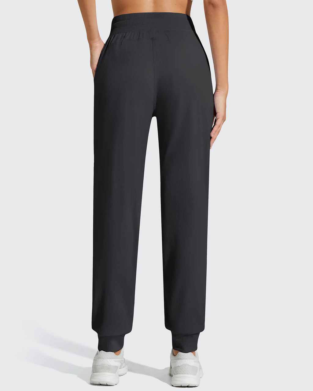 Lightweight Ankle Cuffs Drawstring Track Pants