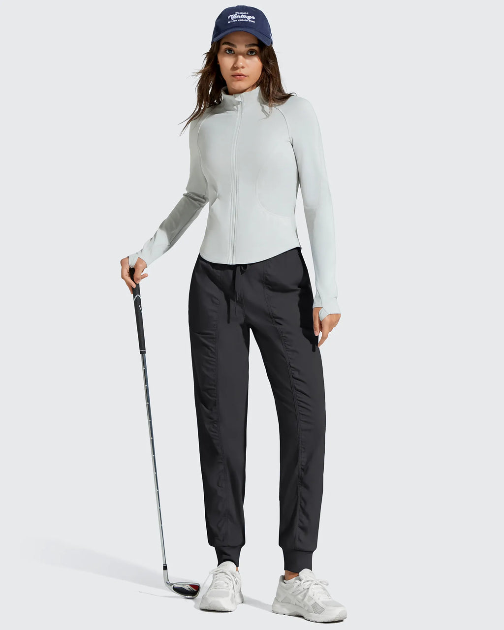 Lightweight Ankle Cuffs Drawstring Track Pants