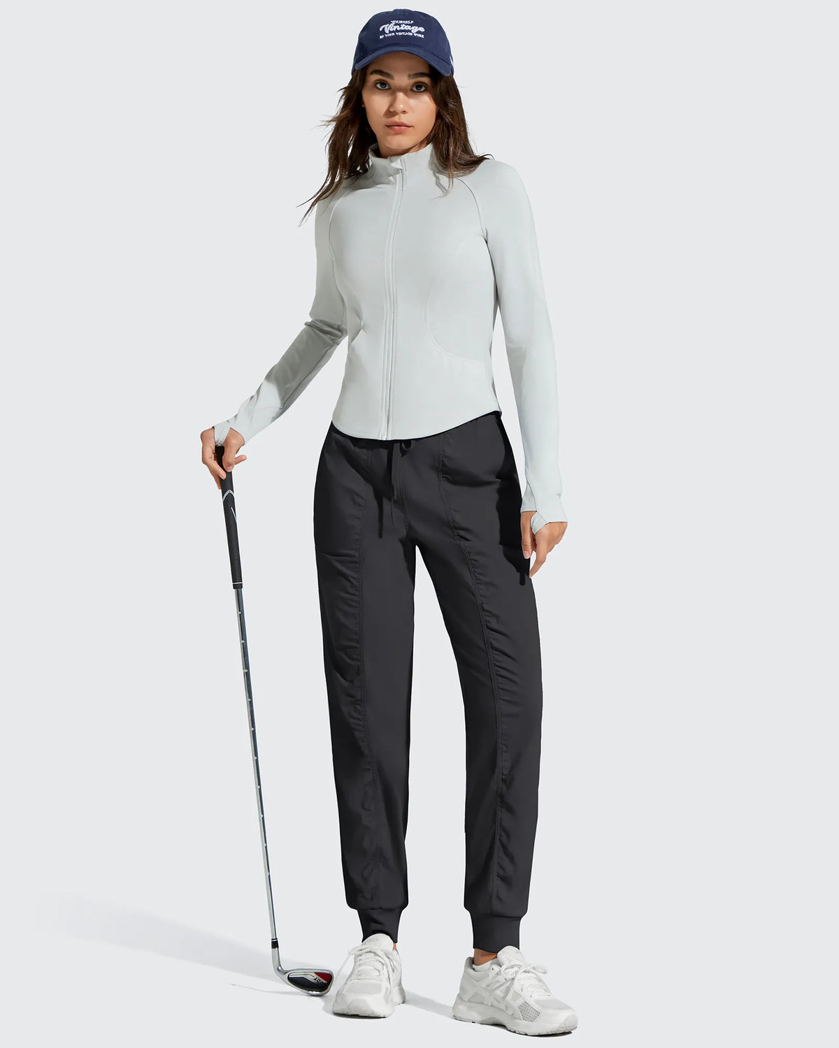Lightweight Ankle Cuffs Drawstring Track Pants