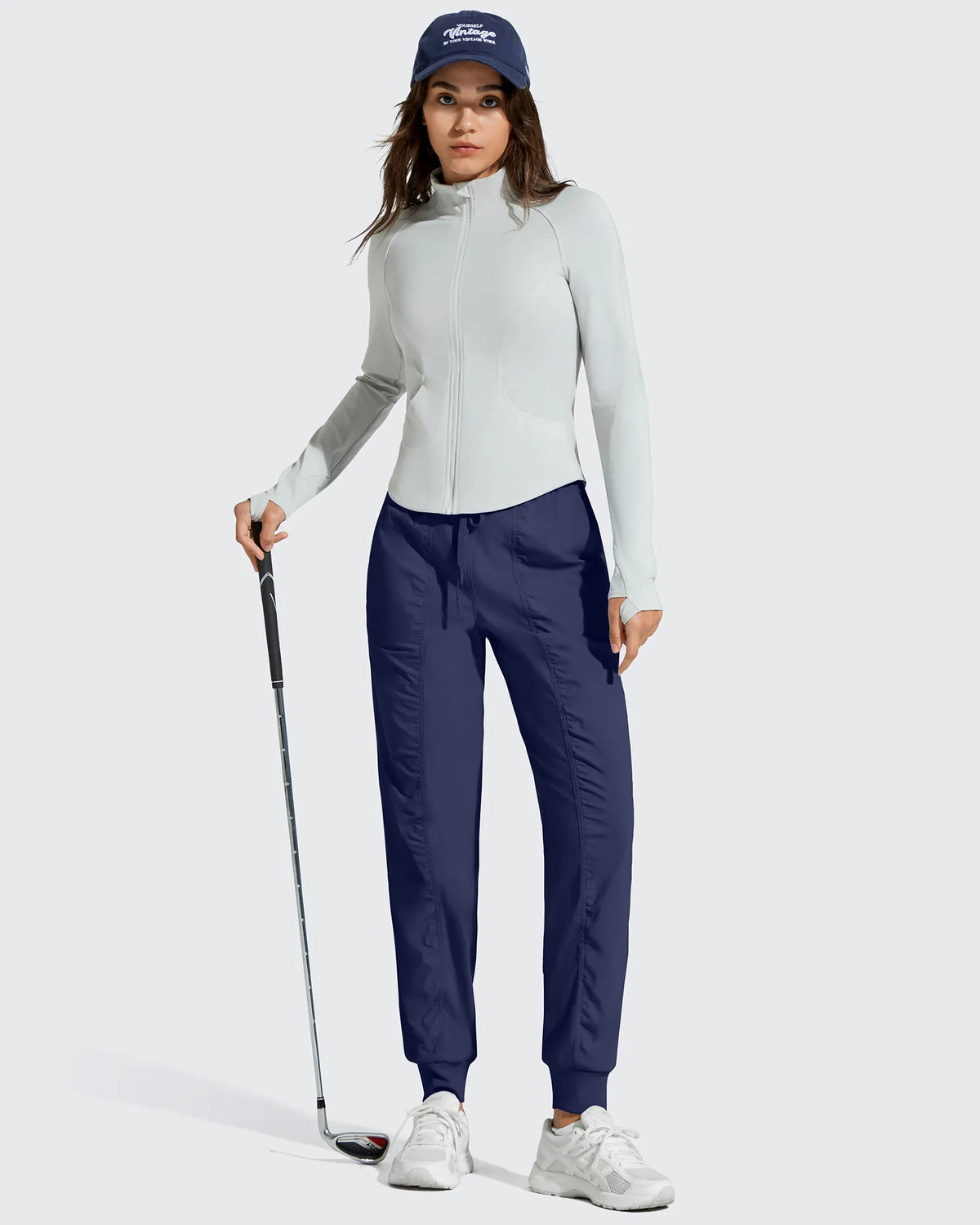 Lightweight Ankle Cuffs Drawstring Track Pants