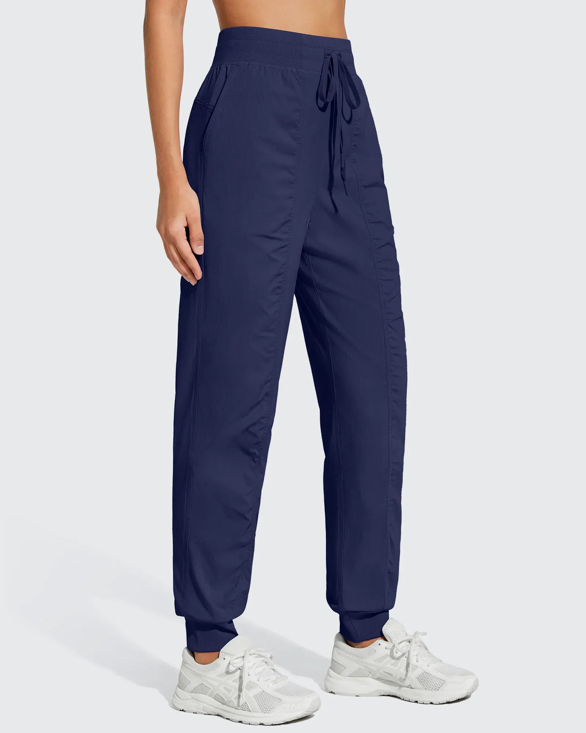 Lightweight Ankle Cuffs Drawstring Track Pants