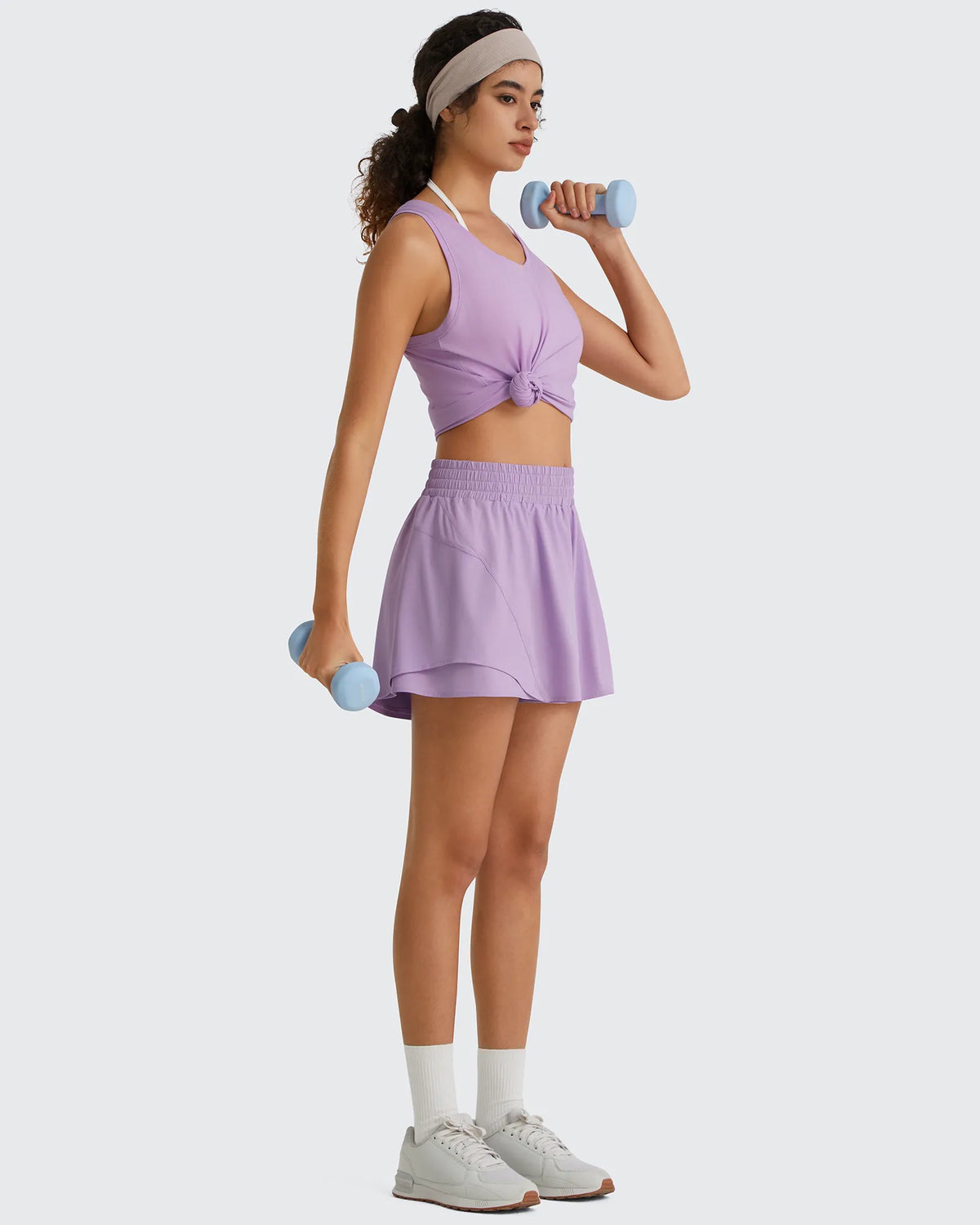 Racerback Hip Length Scoop Neck Muscle Tank Tops