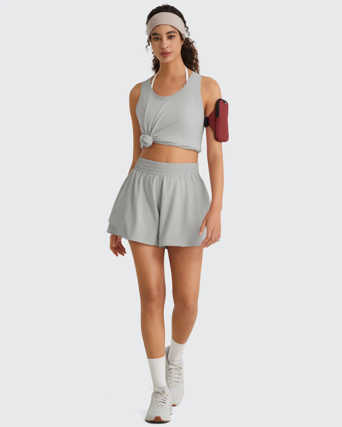 Racerback Hip Length Scoop Neck Muscle Tank Tops