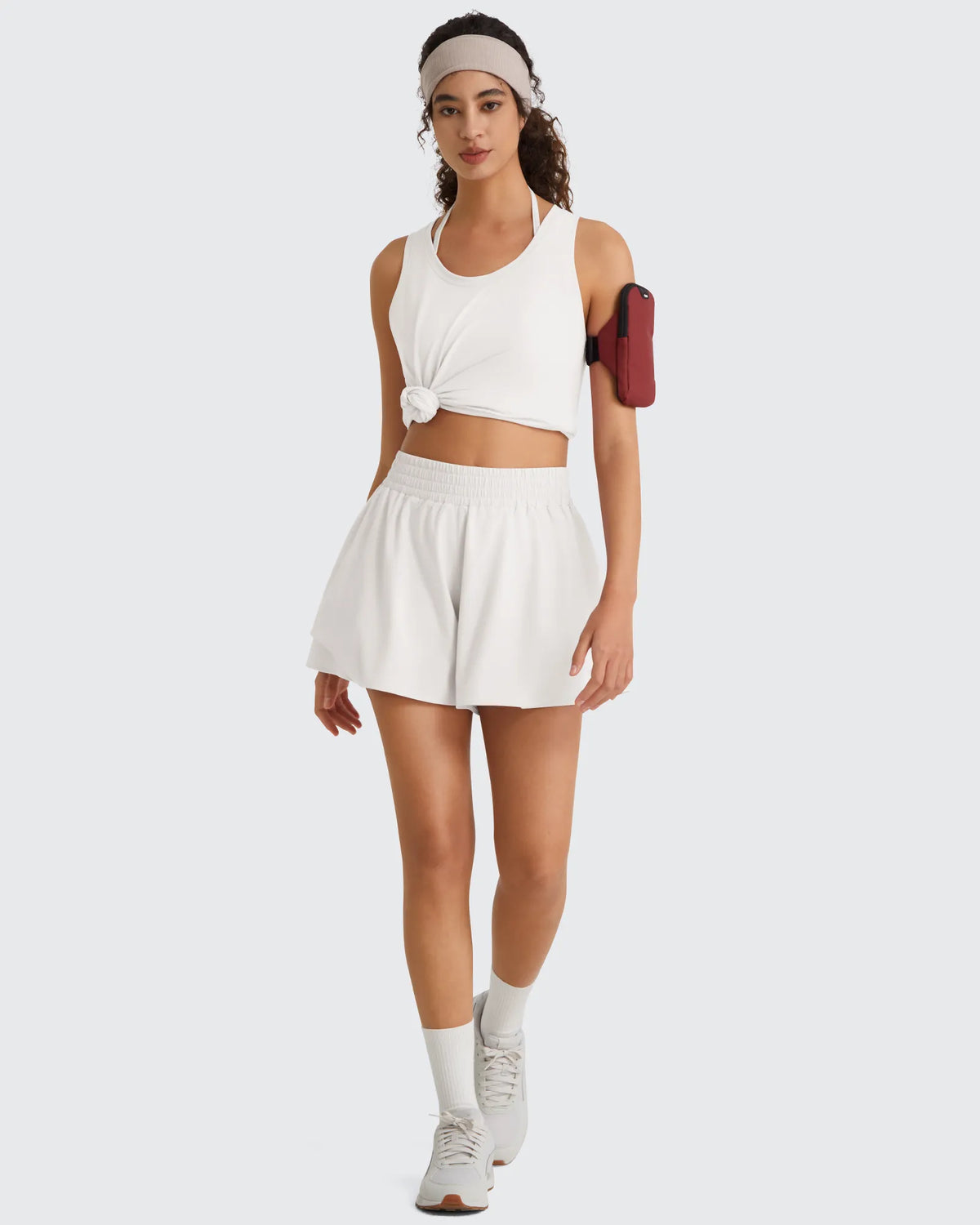 Racerback Hip Length Scoop Neck Muscle Tank Tops