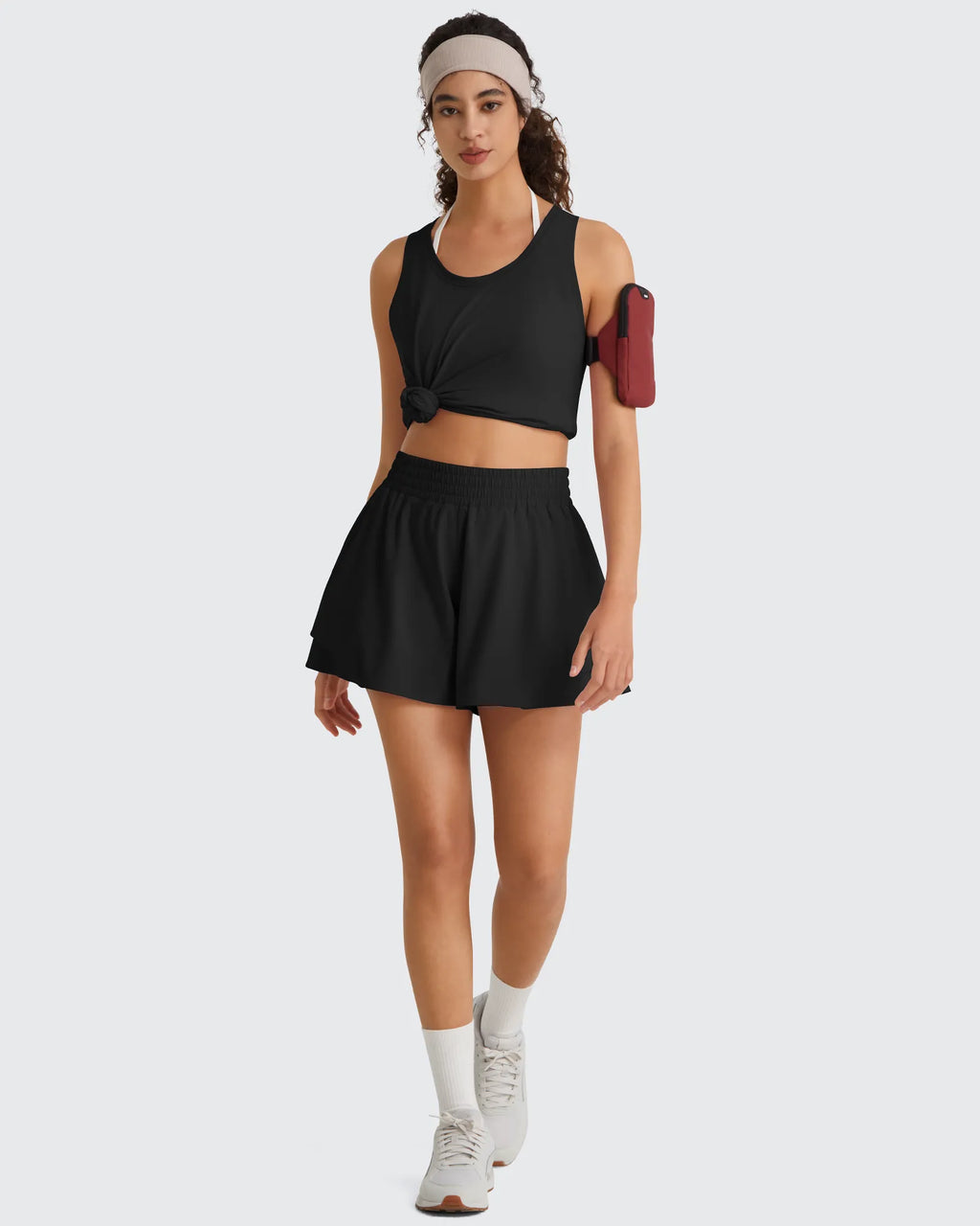 Racerback Hip Length Scoop Neck Muscle Tank Tops